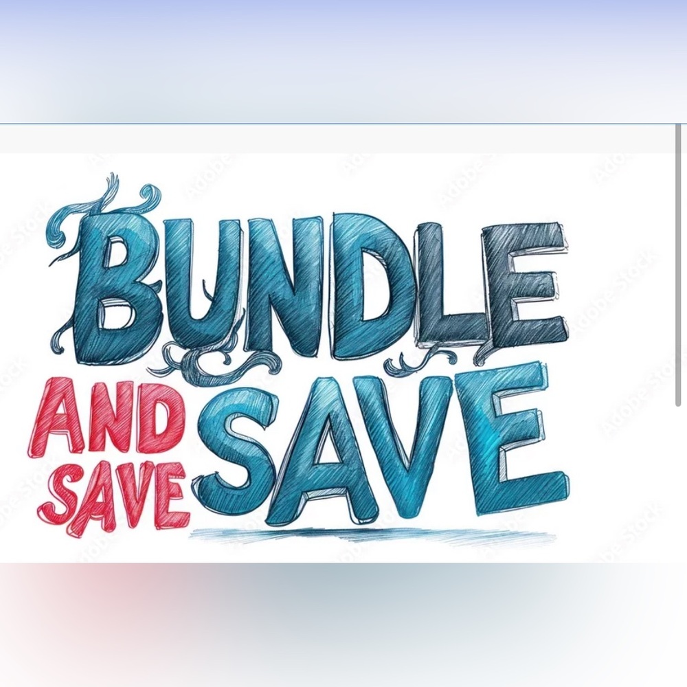 Bundle your ❤️’s and make an offer.. the more you bundle the more $$$ you safe💗